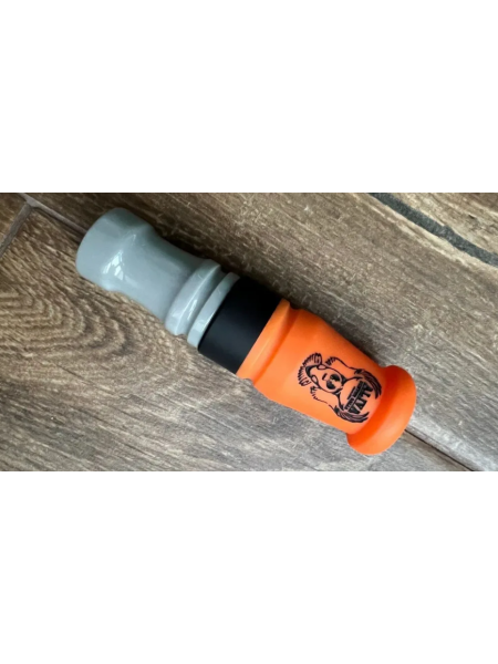 Манок на белолобого гуся Aliva Custom Calls (Оранжевый, серый)