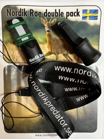 Комплект манков на косулю Nordik Predator Roe Pack (Roe+Pro Roe+подвес), крик самки, крик детеныша