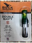 Манок на утку Buck Gardner Double Nasty II (поликарбонат), зеленый/дымчатый